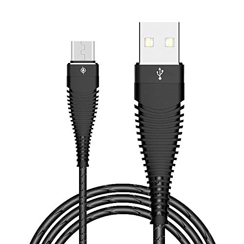 Micro USB Strong Data Cable Leather 1M Fast Charging Sync for HomTom C2 / HT16 Pro / HT27 / HT17 Pro / HT26 / HT30 Pro / HT37 / Pro 5 " / HT37 / Pro 5 " / HT50 / S12 / S16 / S8 / S9 Plus / S99 - Black