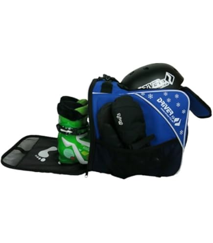 Zaino Per Scarponi Da Sci MoopGou 50L - Impermeabile, Con Scomparti Per Casco E Attrezzatura, Nylon 1680D - Foto 6