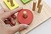 Rolimate Wooden Baby Shape & Color Recognition Colorful Geometric Board Stack & Sort Puzzle Toy