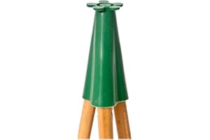 MERRIWAY Bulk Hardware BH05559 Wigwam Garden cane grip top supporto per 3 canne di bambù, set da 20 pezzi