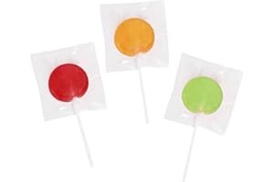 CandyFrizz Selection - Lecca Lecca a Forma DI Cuore o Piatti - Confezioni da 200pz e 1kg - Perfetti per Ogni Occasione (Lecca Piatto)