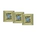 Produktbild Paulmann TIP 99542 Einbauleuchten Quadro gold 3x20W