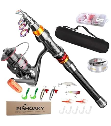 best combo spinning reel Fishing Rod Fishing Rod and 1.7m Carbon Fiber Rod and 2000 Series Spinning Reel 5.2:1 Gear Ratio Fishing Gifts : Sports & Outdoors ziggy Reel Size:5000 Best Rod & Reel