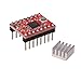 Imported A4988 StepStick Stepper Motor Driver with Heatsink for 3D Printer RS.295.00