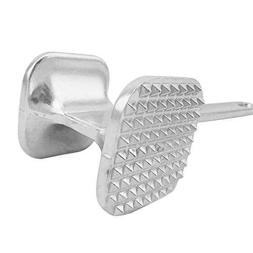 Tailcas® Aluminium Fleischzartmacher Fleischsteche Fleischklopfer Fleischhammer Schnitzelklopfer Fleisch Meat Rindfleisch Schweinefleisch Hammer Küchenhelfer für Grill, Marinieren, Steaker und Schnitzel – M - 3