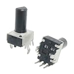 sourcingmap&reg; 2 Pcs 10K ohm Vertical Type Insulated Shaft Rotary Potentiometers