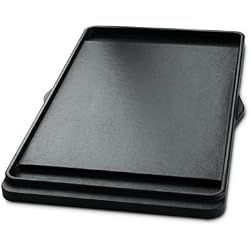 Weber 7597 Plancha en Fonte pour Barbecue Spirit avec 2 Brûleurs