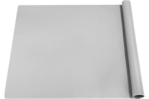 XESPIS Silikonmatte Groß 70x50 cm, Silikonmatte für Epoxidharz, Bastelunterlage, Silikon Bastelmatte, Malunterlage für Kinder, Mehrzweck Antihafte rutschfeste Silikon Unterlage, Platzset, Tischmatte