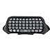 Produktbild HermosaUKnight Mini-Tastatur Wireless Controller Text Messenger-Tastatur 47 Tasten Chatpad-Tastatur für Xbox 360 Game Controller Schwarz-Schwarz