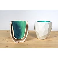 Poligon Thermo Tasse - Thermisch - keramik - dutch - design - geschenk