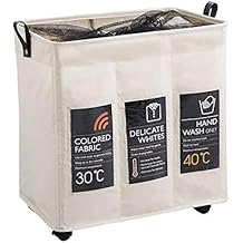 Amazon.es: cestos de ropa sucia con ruedas