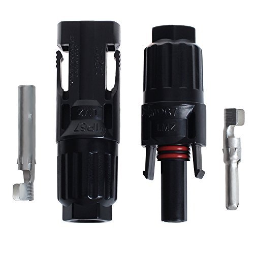 BTSKY™ 10 Paar MC4 Solarstecker Solar 10 Stecker 10 Buchse Kupplung Stecker Neu - 3