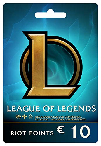 League of Legends 10 Tarjeta de regalo prepaga (1380 Riot Points)