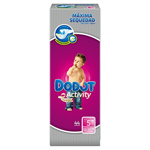 Dodot Activity - Nappies Size 5 (13 - 18 kg), 3 X PACKS OF 44: 132