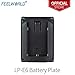 Produktbild Feelworld LP-E6 Batterie Platte für Kamera Monitor F450 F550 F570 FW759 FW760 FH7 T7 FW703 Kompatibel für Canon LP-E6 Batterie 