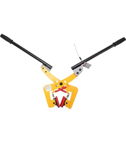 NICCOO Pinces De Levage, Planche De Plante, Pince à Bordures 500kg Pince De Levage Pour Bordures Pince De Déplacement Verticale Pince Plaque Verticale Pour Levée Et Transport, Fixture Dalle Marbre