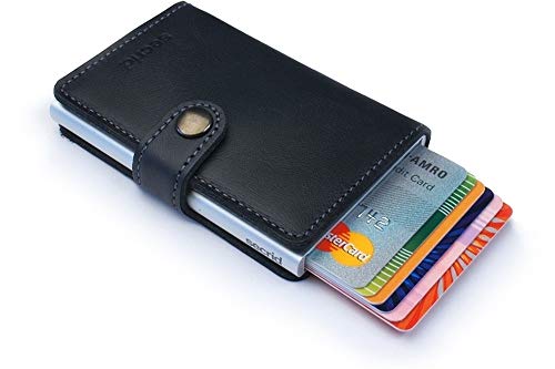 Preisvergleich Produktbild Kartenetui secrid RFID Cardprotector City Wallet Leder schwarz