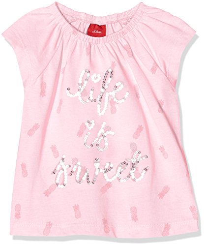 s.Oliver Baby-Mädchen T-Shirt Kurzarm