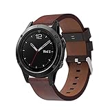 Vovotrade ❤❤Lederband Ersatz Uhrenarmband mit Werkzeugen für Garmin Fenix 5 GPS Uhr