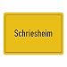 Produktbild Mousepad Ortsschild Schriesheim schwarz