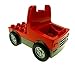 Produktbild 1 x Lego Duplo LKW rot grau Laster Auto Lastwagen Zugmaschine Baufahrzeug (ohne Dach 31077 ) duptruck02