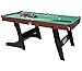 HLC 6 FT 188*97*79 CM faltbarer Billardtisch Pool Snooker Tischspiel