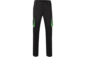 Velilla 103024S; pantalón Stretch bicolor multibolsillos