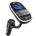 Produktbild Nulaxy Bluetooth FM Transmitter KFZ Auto Radio Adapter freisprecheinrichtung Car Kit integriertem mit USB-Aufladeeinheits-Unterstützung USB-Blitz-Antrieb Mikro-SD-Karte AUX Eingang Ausgang - Gold
