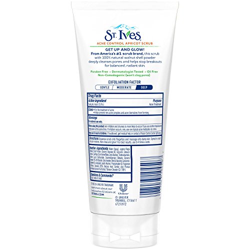 St Ives – Apricot Scrub Blemish & Blackhead Control – 177 ml – Körperpeeling mit Aprikose – Body Scrub - 2