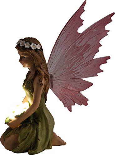 HEITRONIC Solar LED Leuchte Gartenfigur FEE TASILLA Solarleuchte Elfe - 5
