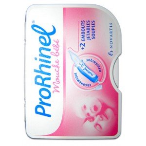 ProRhinel Mouche Bébé + 2 Embouts Jetables Souples