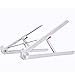 Price comparison product image First2savvv Portable Laptop Stand, Foldable Notebook Holder Eye-Level Ergonomic Lightweight Compact Universal Fit for PC MacBook Computer SJ-PCZD-05
