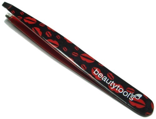 Beauty Tools Full Size Slant Tweezer Professional Tweezers Lip Print. Comes W...