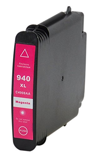 4 Druckerpatronen mit CHIP und Füllstandsanzeige kompatibel für HP 940XL C4906AE C4907AE C4908AE C4909AE - 5