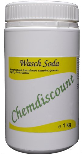 Preisvergleich Produktbild Chemdiscount 1,5kg Soda (Waschsoda Natriumcarbonat Na2CO3 calcinierte Soda) Granulat