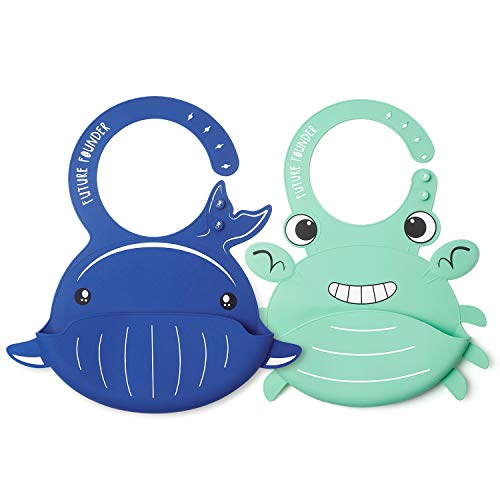 Latzchen Spucktucher Wasserdicht Latzchen Silikon Baby Latzchen Weiches Reinigung Mit Auffangschale Baby Elin Pens Ac Id