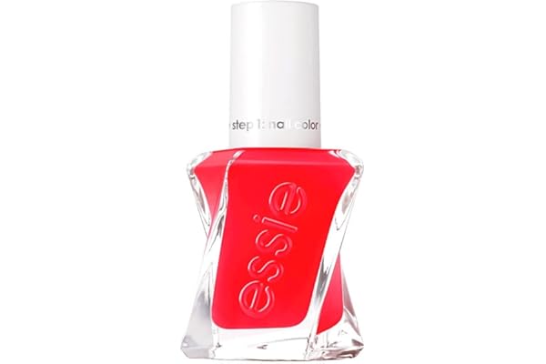 Essie, Esmalte de Uñas efecto Gel de Larga duración, de Secado rápido y permanente, Gel Couture, Pintauñas Tono: 470 Sizzling H , 13.5 ml