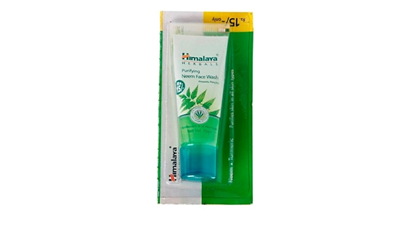 himalaya purifying neem face wash 15ml