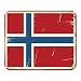 Produktbild Mauspad Welt Reise Norwegen bedruckt