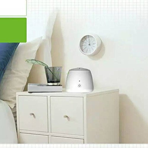 Mini Ozon Ionischer Luftreiniger, Ionisierer,Desinfektion Geruchskiller und Deodorizer für Kleiderschrank, Auto, Küche, Raucher, Bakterien und Gerüche beseitigen, per USB oder Batterien betreiben - 4