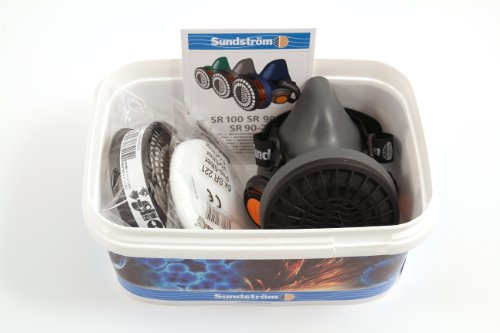 Sundström H05-0001 Atemschutz Set Halbmaske Sr 90 Filter - 2