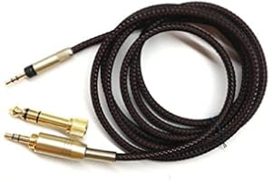 FLOWER MALL 3m NEW Replacement Audio upgrade Cable ForSennheiser HD598 HD558 HD518 Headphones