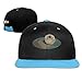 Produktbild ewtretr Hip Hop Baseball Caps Lying Otter Trucker Flat Hats for Boy Girl Adjustable Unisex Suitable for All Seasons