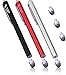The Friendly Swede Replaceable Tip Hybrid Stylus (3 Pack), Red, Black and Silver RS.1948.00