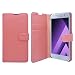 Produktbild Samsung Galaxy A5 2017 Tasche Roségold schlicht PU Lederetui Klapphülle Abdeckung Gadget Boxx