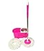 GTC Best Homes 360° Spin Floor Cleaning Easy Bucket Steel Mop with 2 Microfiber Heads (Multi Color) RS.649.00