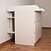 Changing shelf, white - suitable for our changing table tops