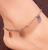 Horaire Fußkettchen Mode Palmenform Anhänger FußSchmuck Strand Schildkröte Fußkette Ketten für Freunde,Liebhaber Geburtstag Geschenk - 5