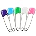 KingWinX Baby Safety Diaper Pins, Pack of 20 Pcs Large Size Mixed Colors