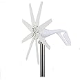 HUIZHITENGDA 12000W Wind Turbine Generator, Wind Controller Included, Low Start Up Windmill 24V 48V for Home Use And Street Light, Low Noise High Efficiency Wind Turbine,12v